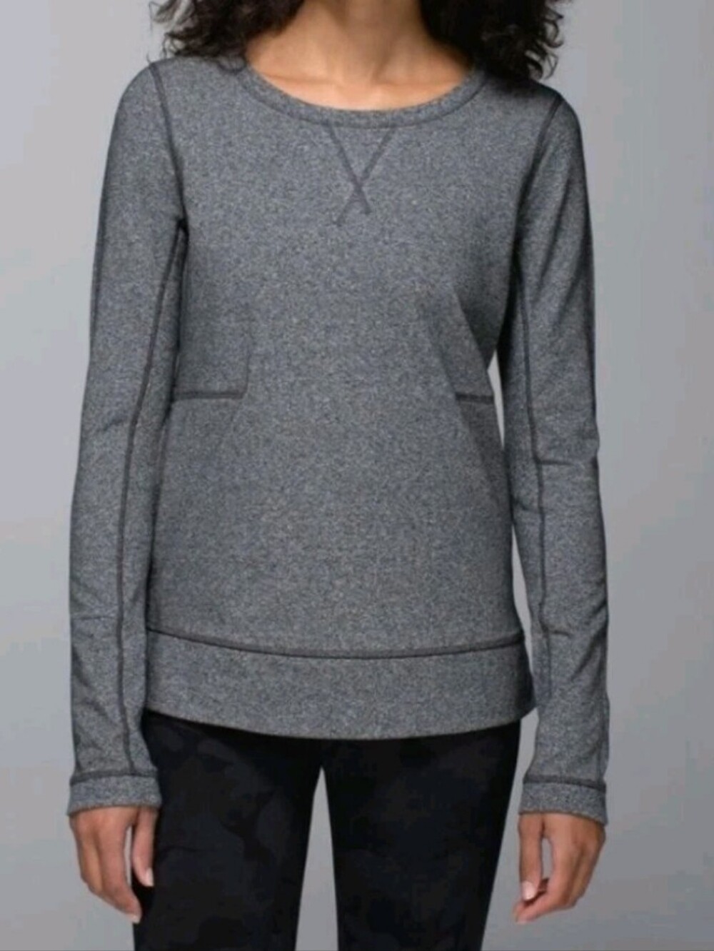 Lululemon Exhalation Pullover Kangaroo Pocket Size 12